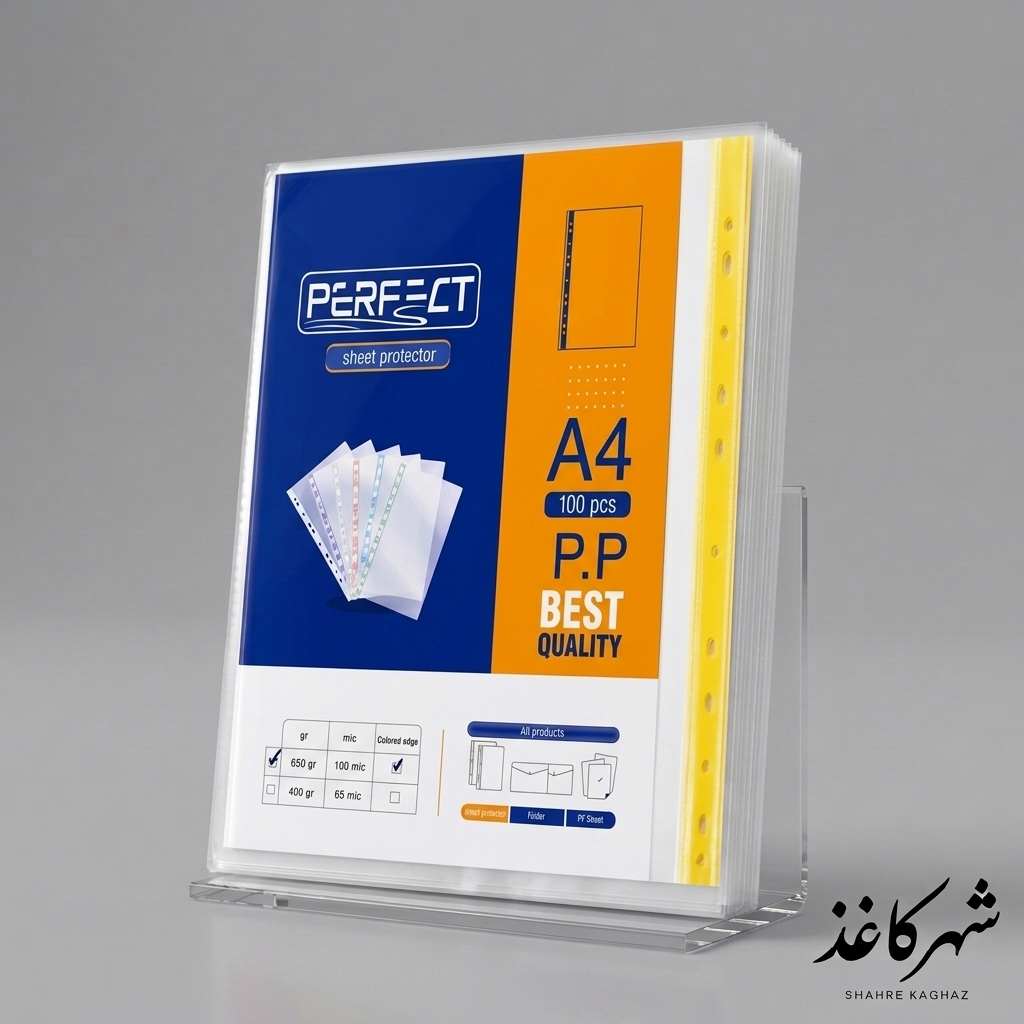 کاور A4 نایلونی ۶۵۰ گرم برند پرفکت